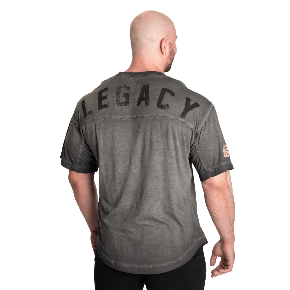 Better Bodies 19th Street Yoke Original Tee - Washed Black