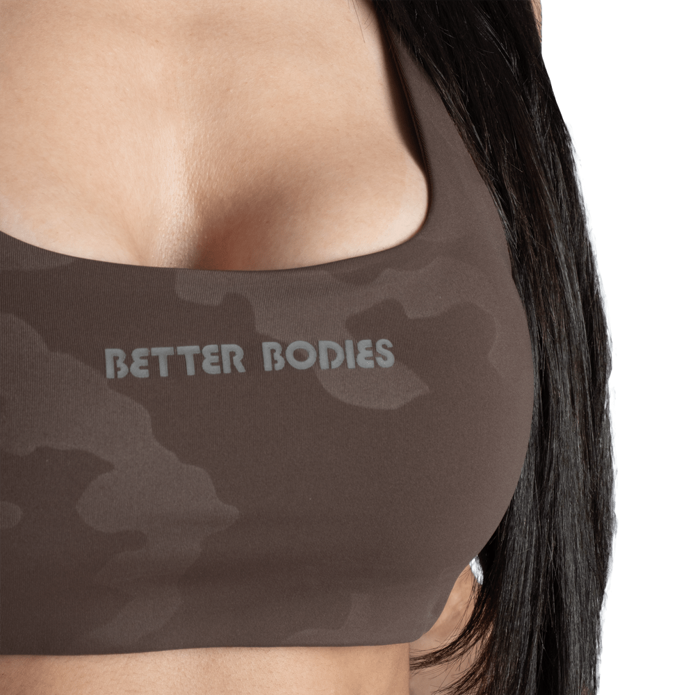 Better Bodies BB Strappy Bra - Timber Camo