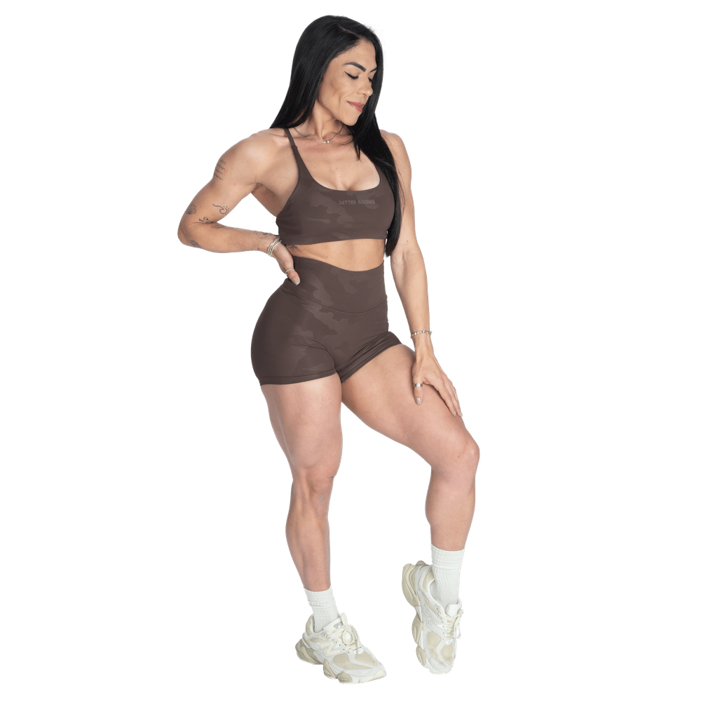 Better Bodies BB Strappy Bra - Timber Camo