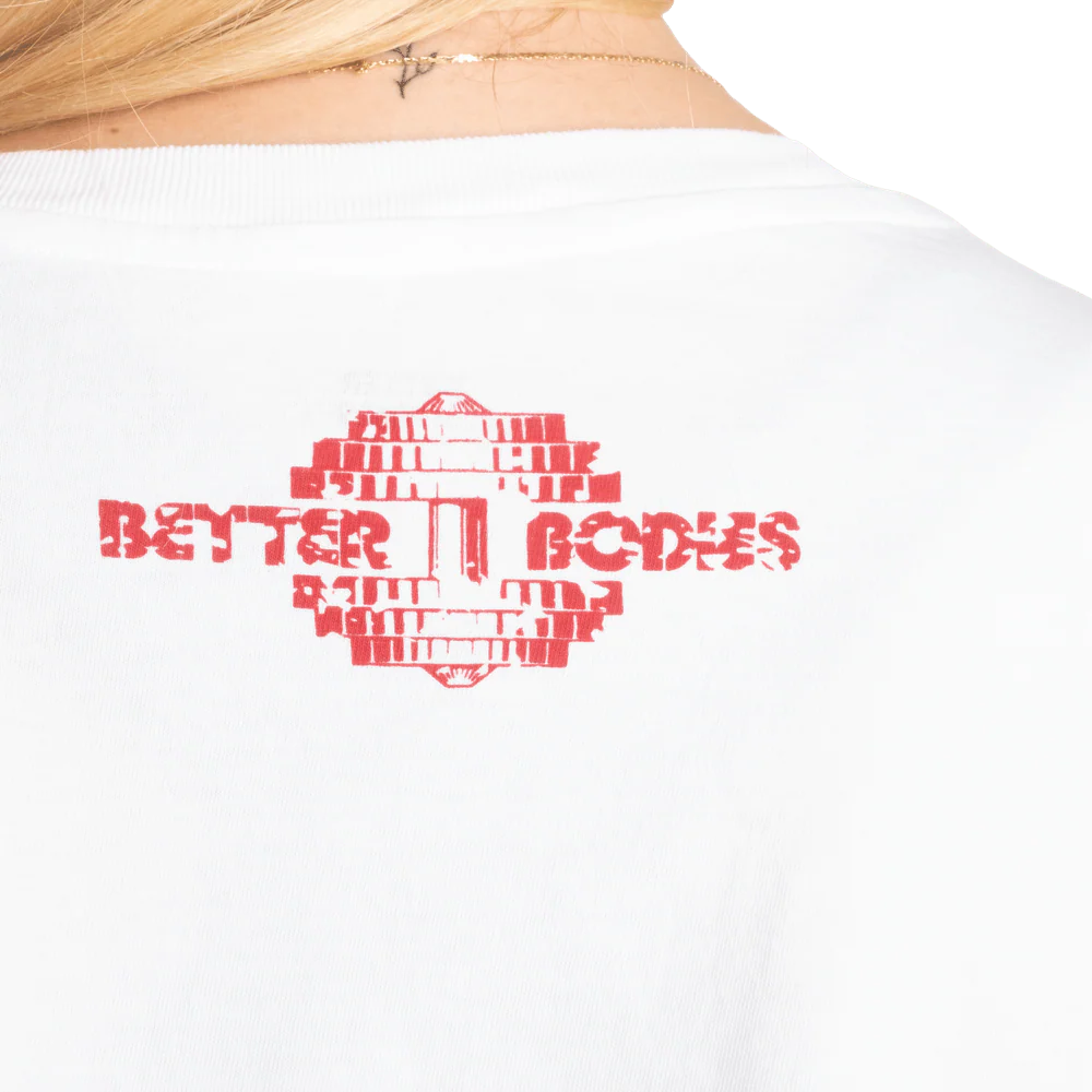 Better Bodies Eighty 2 Tee - White/Red