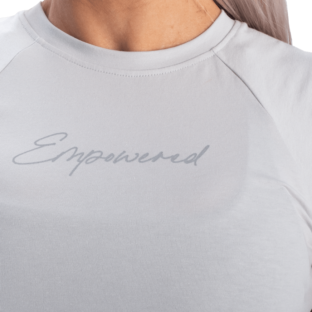 Better Bodies Empowered Tee - Frost Grey