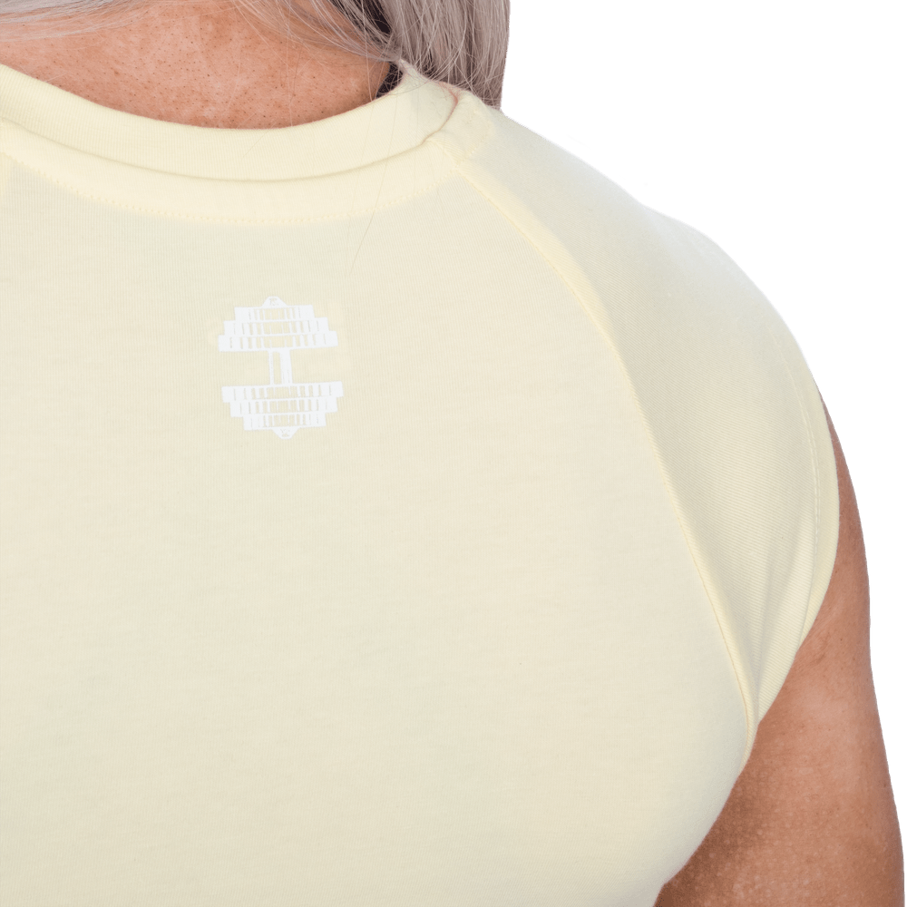 Better Bodies Empowered Tee - Washed Yellow