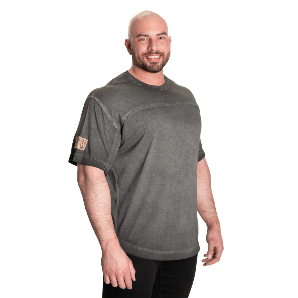 Better Bodies 19th Street Yoke Original Tee - Washed Black