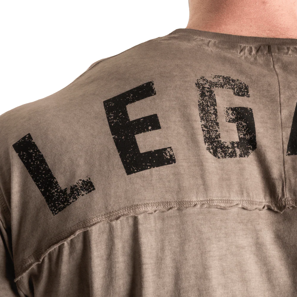 Better Bodies 19th Street Yoke Original Tee - Washed Timber