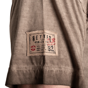 Better Bodies 19th Street Yoke Original Tee - Washed Timber