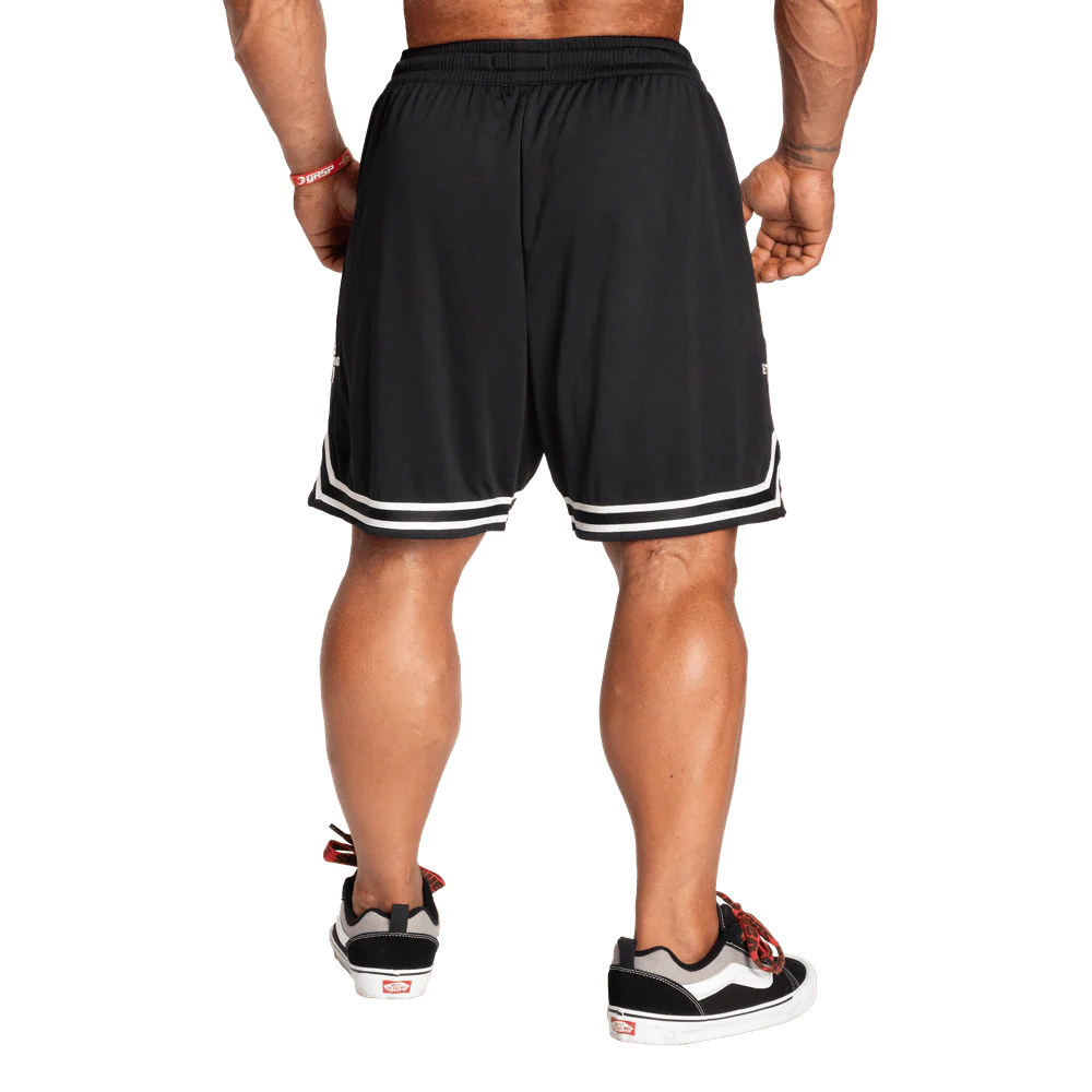 Better Bodies Basketball Shorts - Black/White