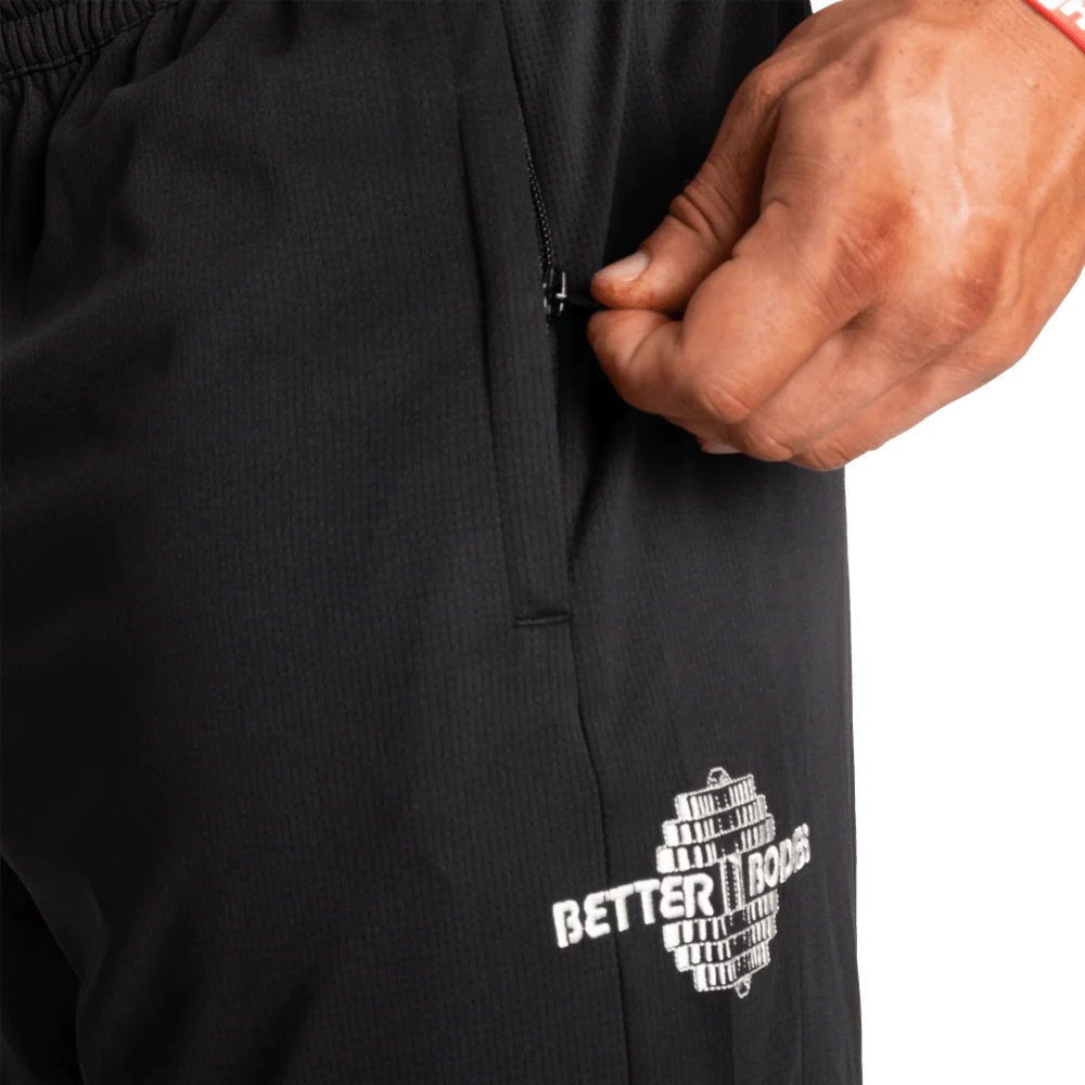 Better Bodies Basketball Shorts - Black/White