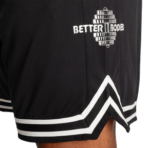 Better Bodies Basketball Shorts - Black/White