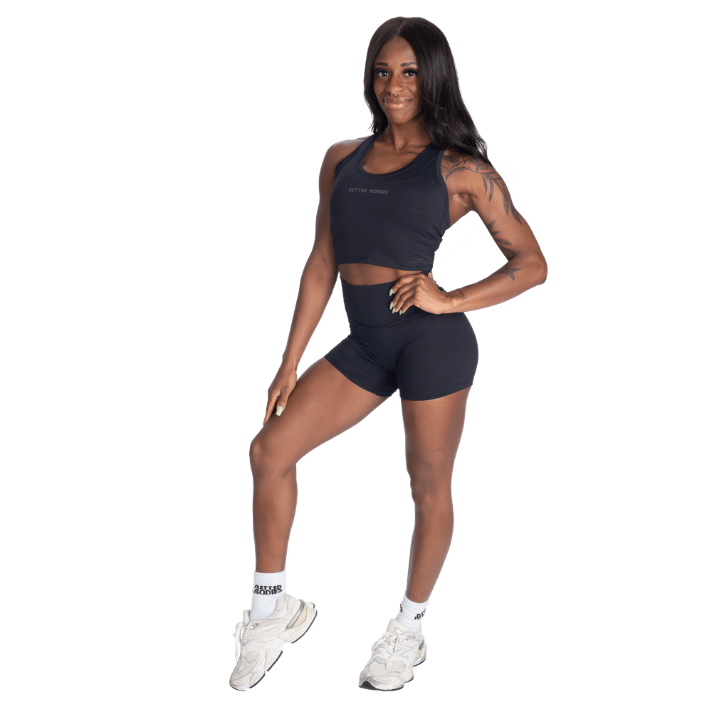 Better Bodies BB Short T-Back - Black