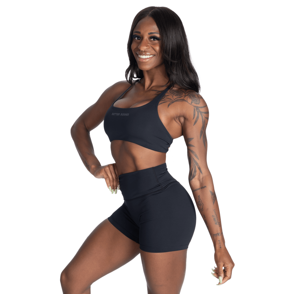Better Bodies BB Strappy Bra - Black