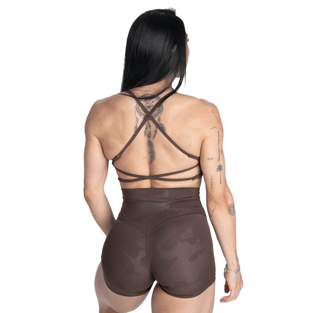 Better Bodies BB Strappy Bra - Timber Camo