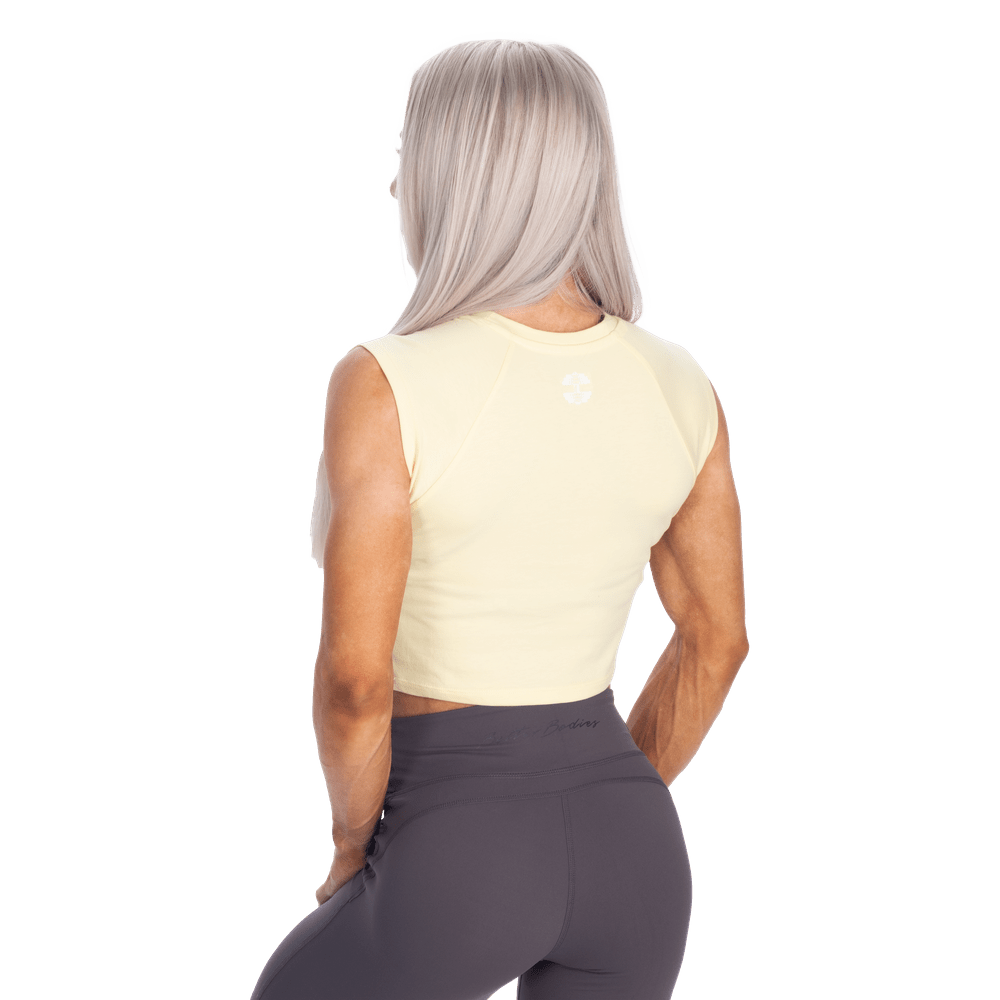 Better Bodies Empowered Tee - Washed Yellow