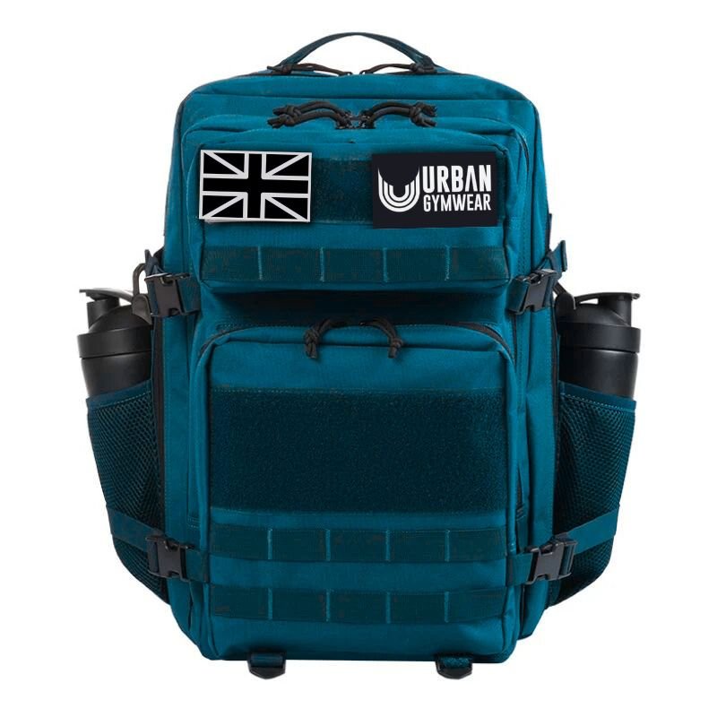 Urban Gym Wear Tactical Backpack 45L - Peacock Blue