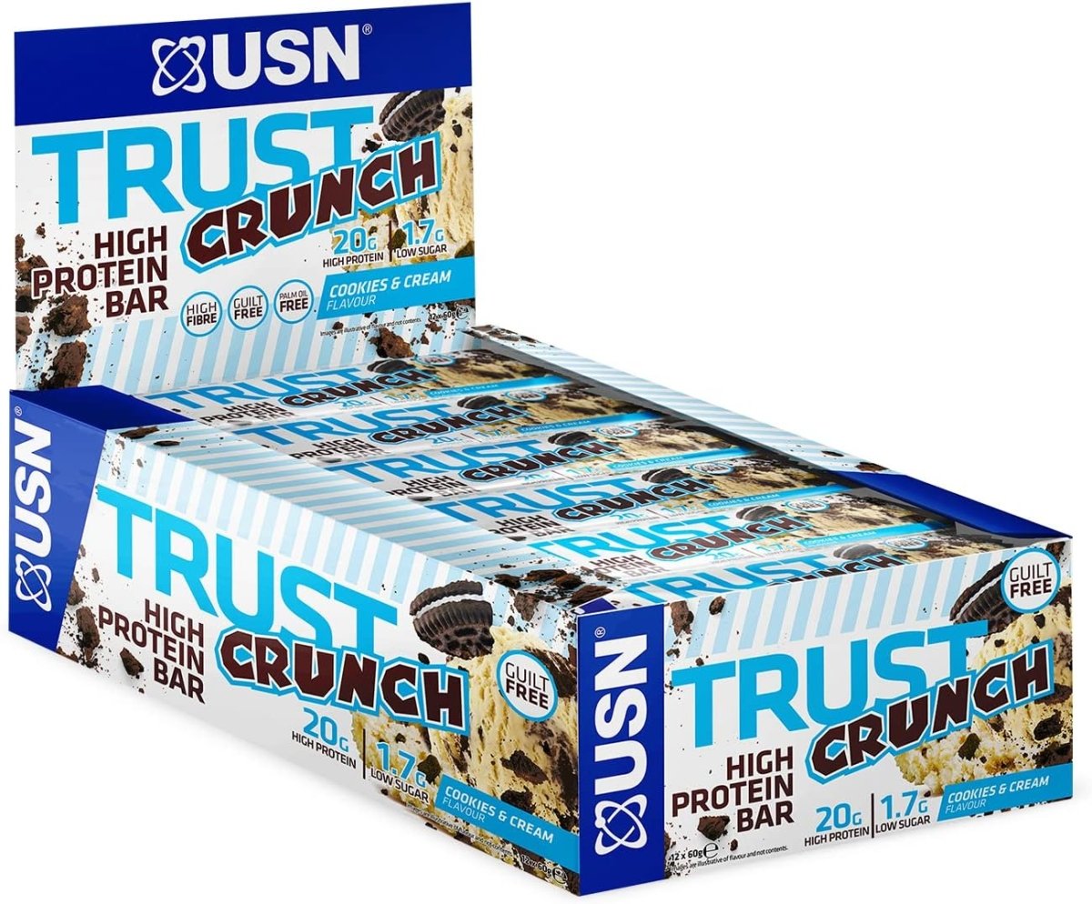 USN Trust Crunch Protein Bar 12 x 60g